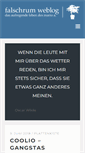 Mobile Screenshot of falschrum.de